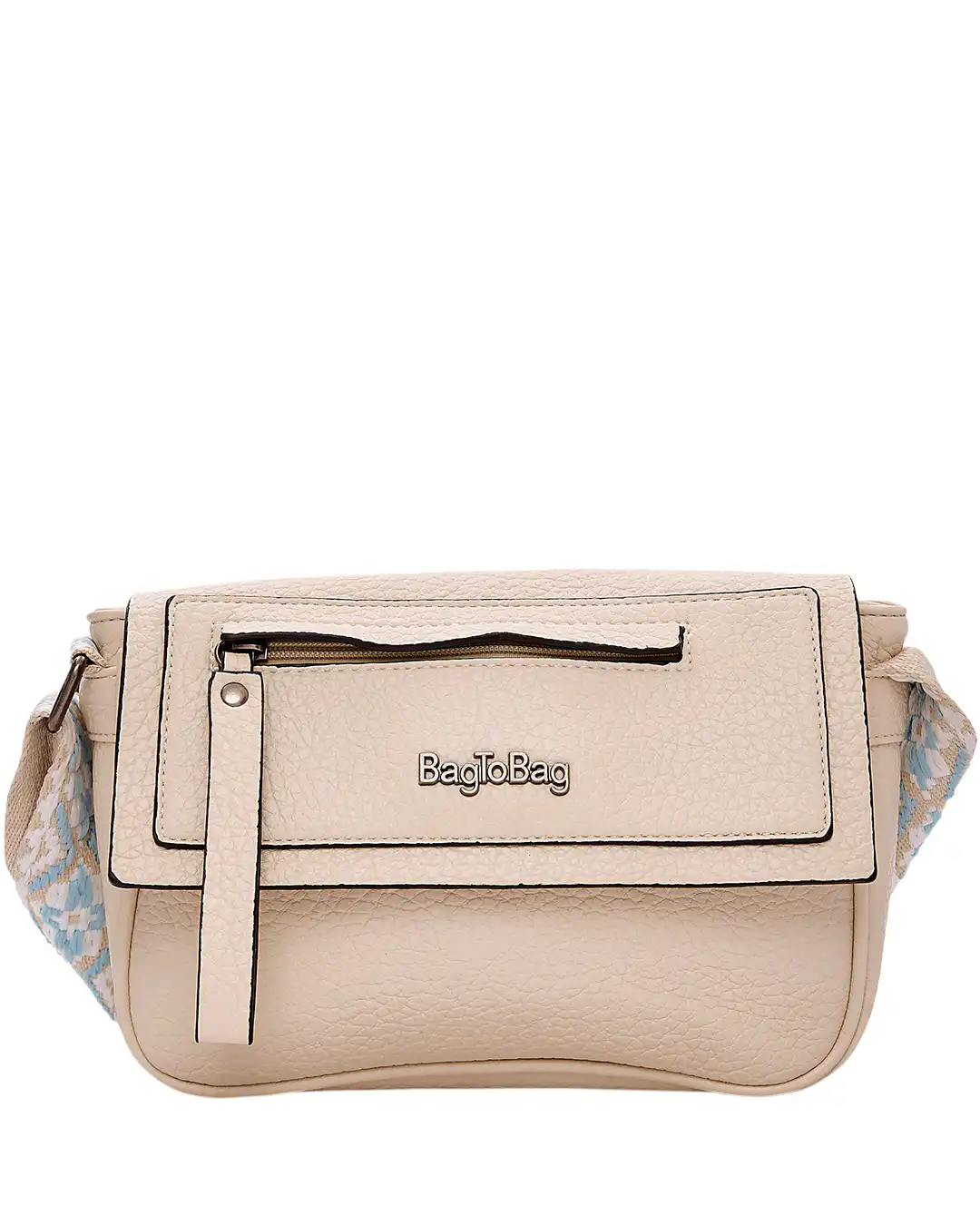 Τσάντα χιαστή W-6225 – Μπέζ