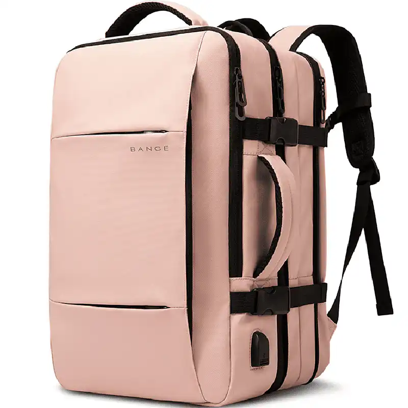 Σακίδιο πλάτης 49L Laptop 17,3” Bange 1908 plus ρόζ Σακίδιο πλάτης 49L Laptop 17,3” Bange 1908 plus ρόζ