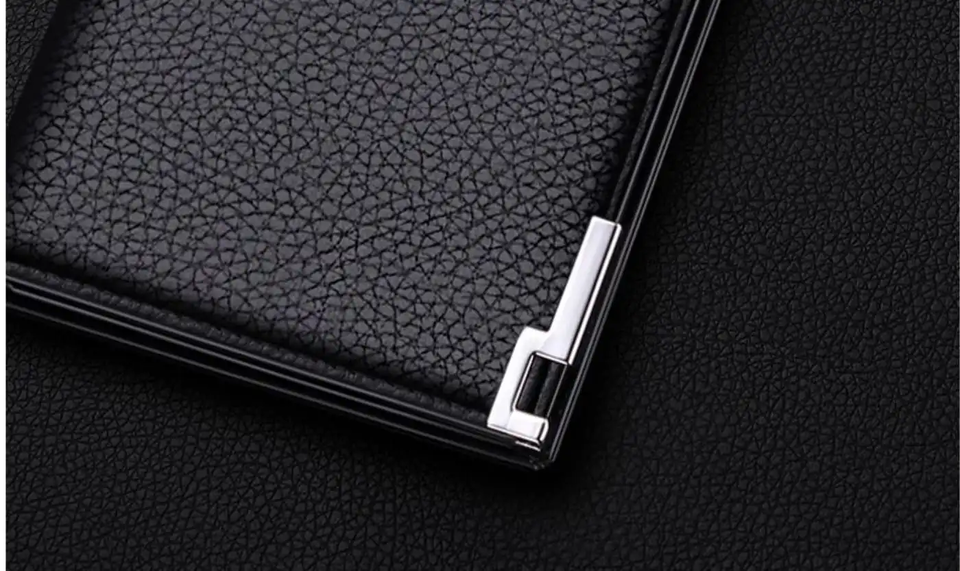 Δερμάτινο Ανδρικό πορτοφόλι William Polo 195252 black