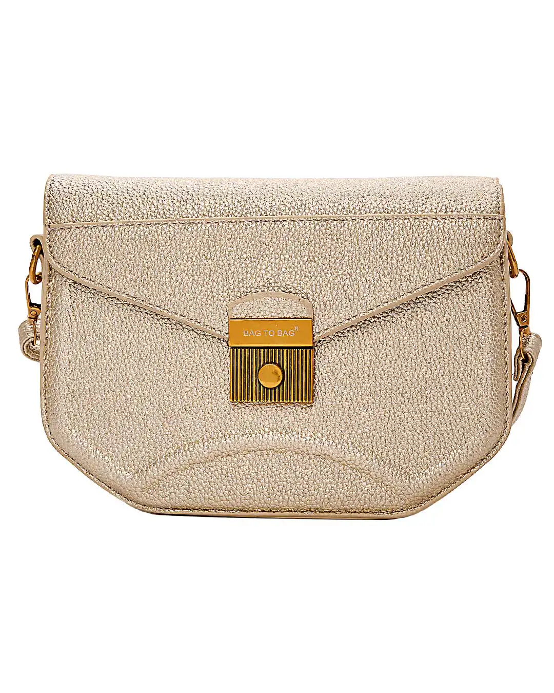 Τσαντάκι χιαστί SW8912 – Χρυσό