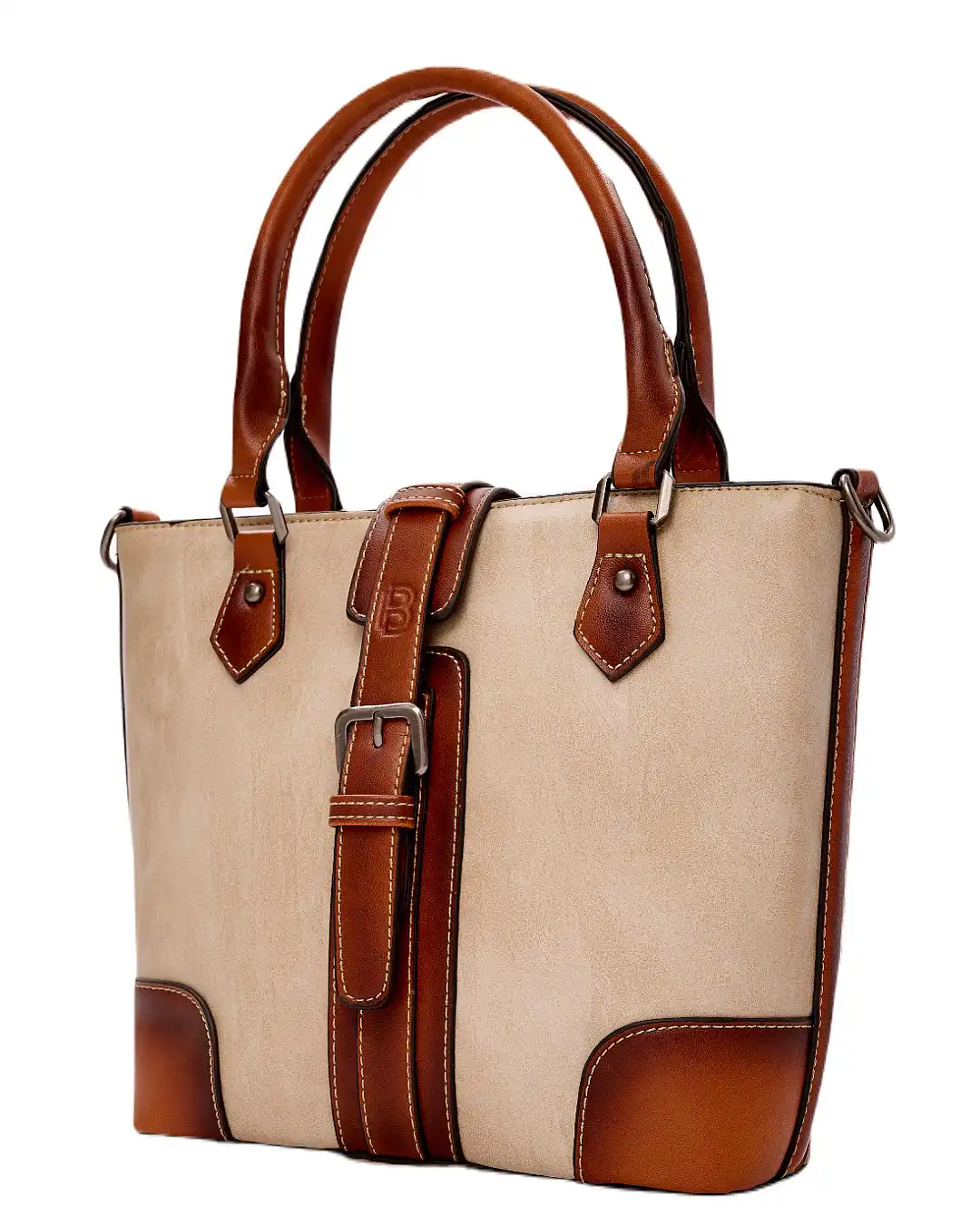 Τσάντα ώμου HM-99383 – Μπέζ