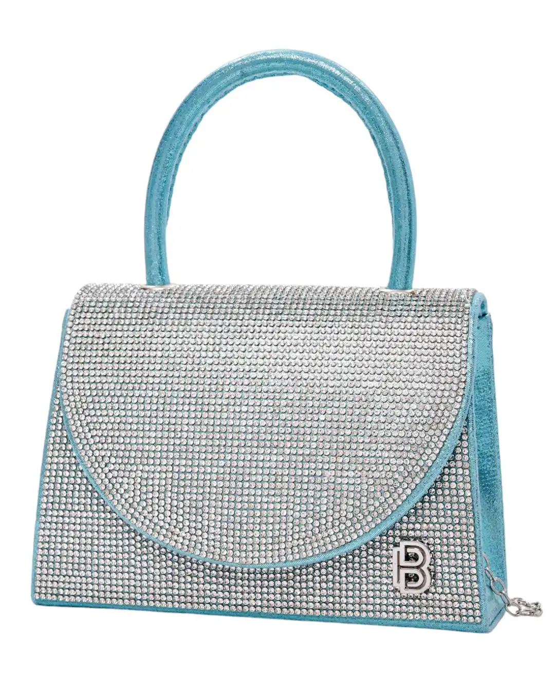 Τσάντα φάκελος clutch JH-22002 – Γαλάζιο