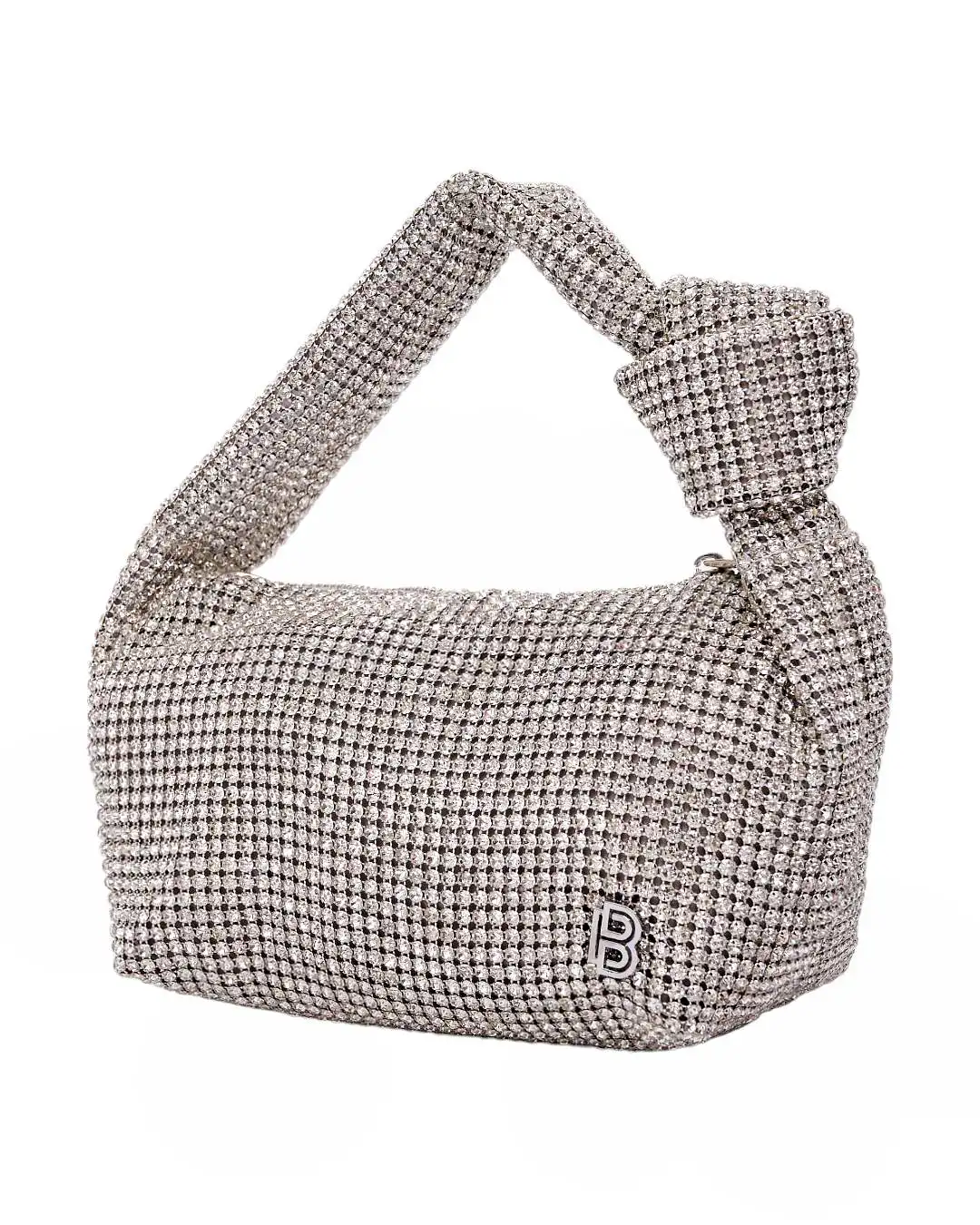 Τσάντα φάκελος clutch -21950 – Ασημί