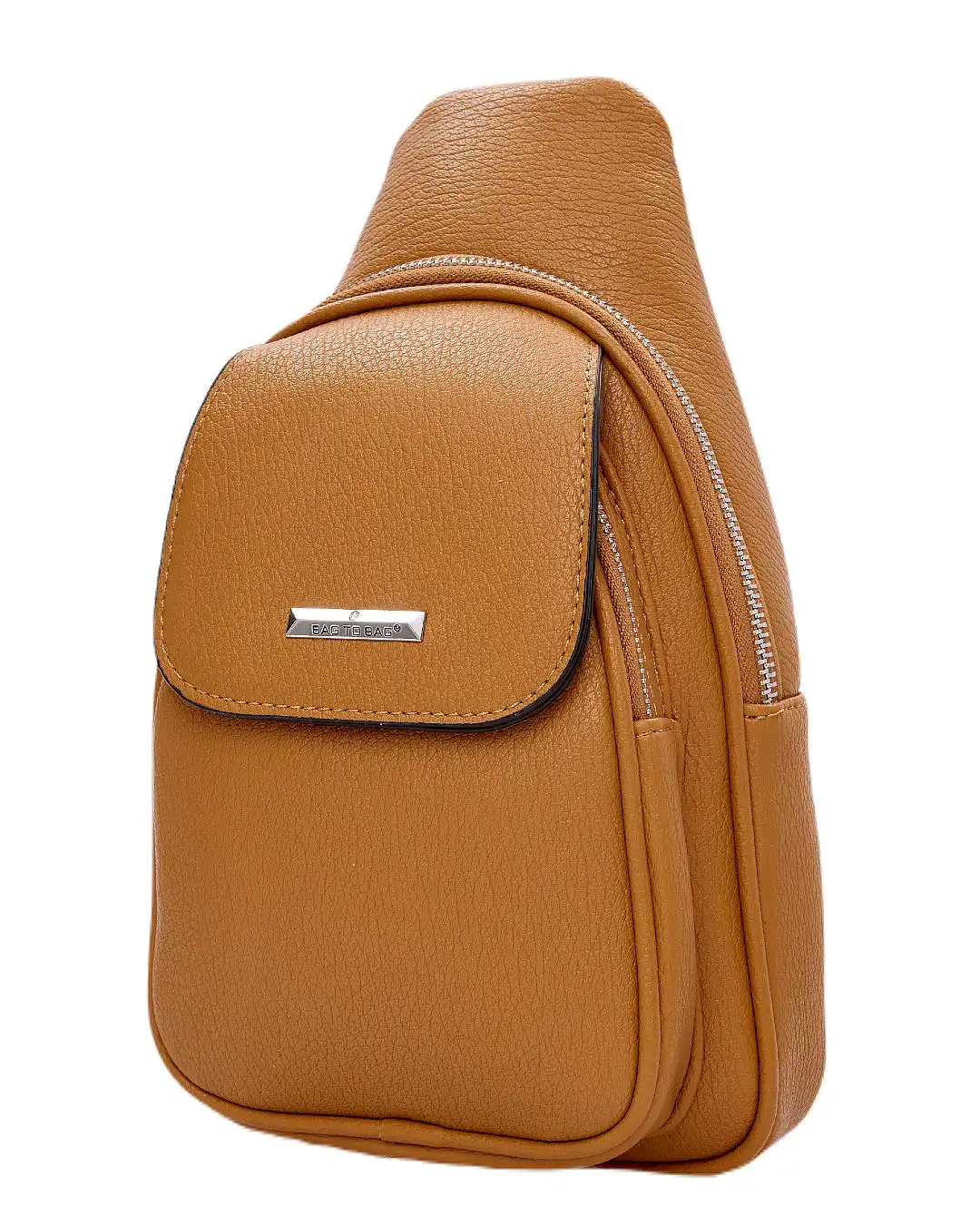 Τσαντάκι χιαστί QR-23971 – Κάμελ