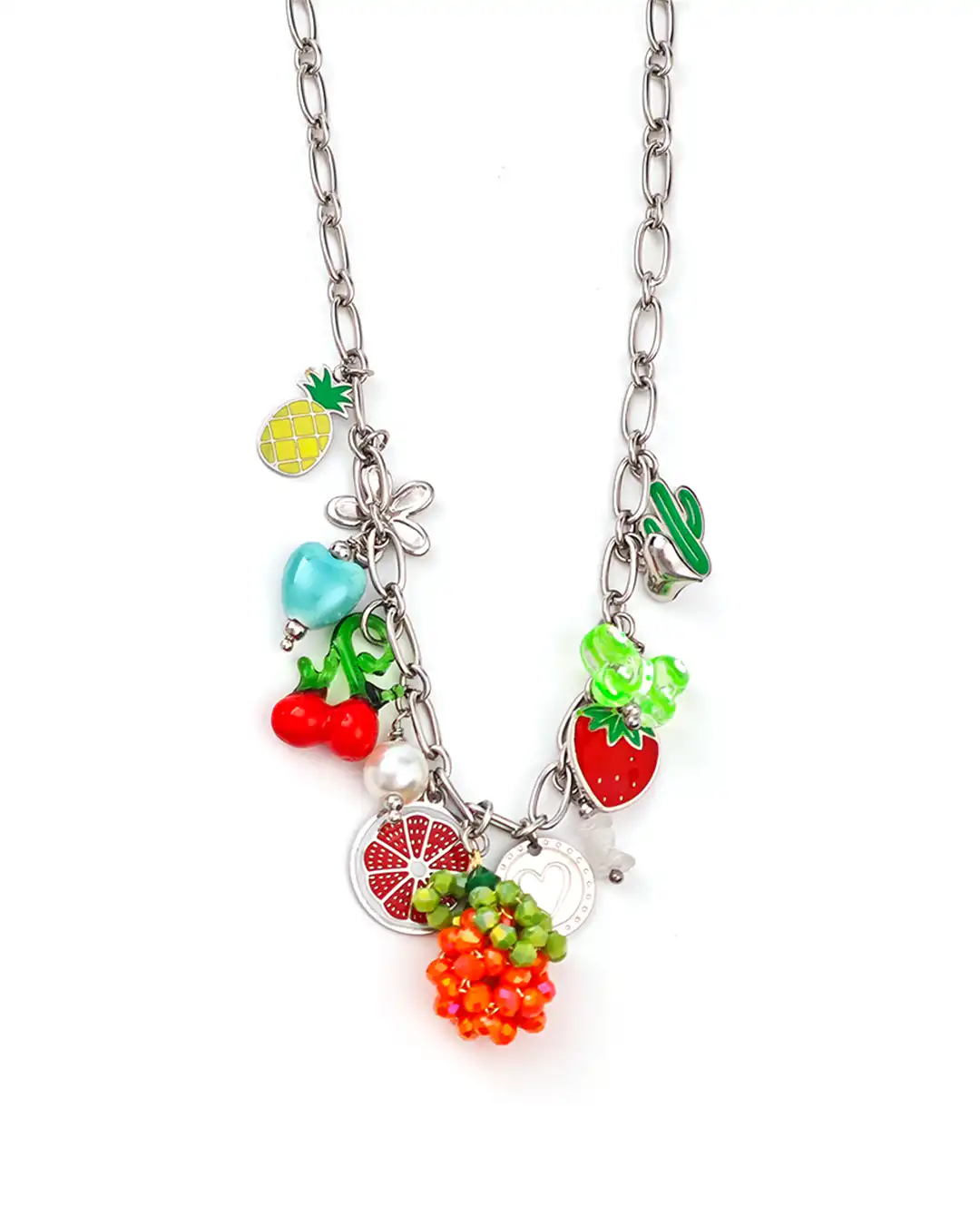 Κρεμαστό λαιμού OO-K376 – Ασημί Κρεμαστό λαιμού OO-K376 – Ασημί