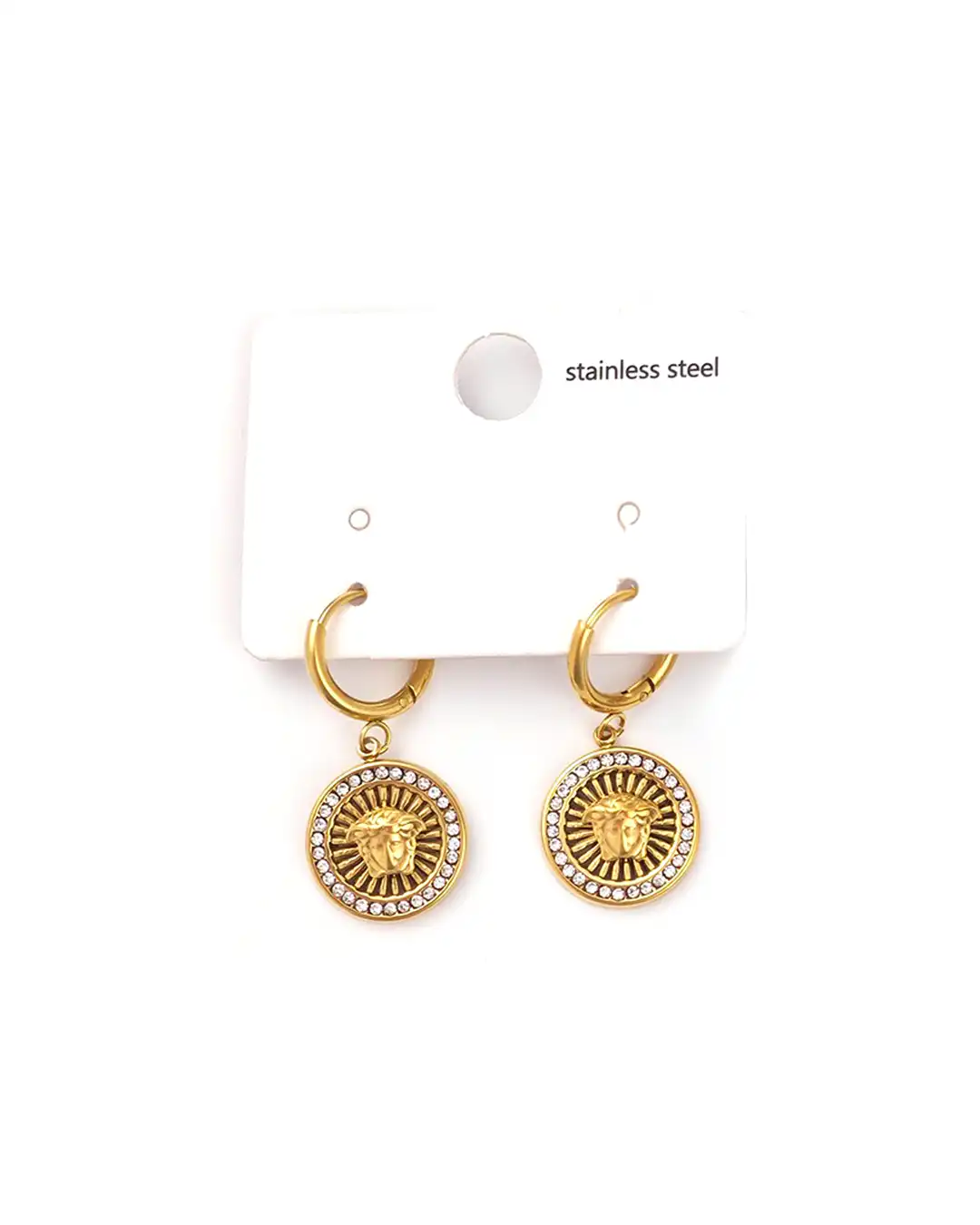 Σκουλαρίκι κρίκος TG-S135 – Χρυσό Σκουλαρίκι κρίκος TG-S135 – Χρυσό