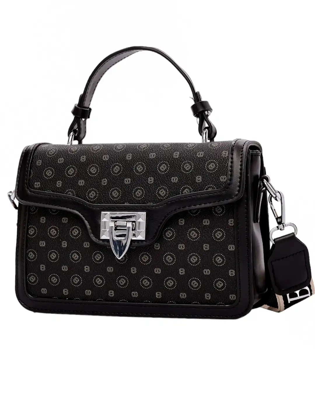 Τσάντα χιαστί-χειρός  SW8908 – Μαύρο