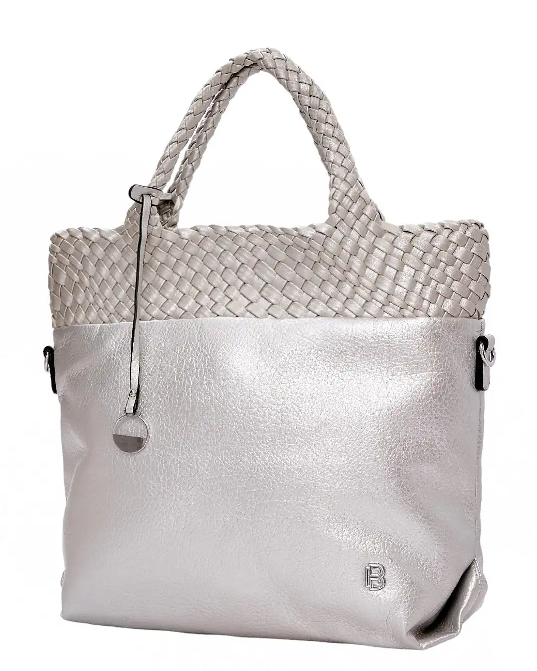 Τσάντα ώμου BY-31420 – Ασημί