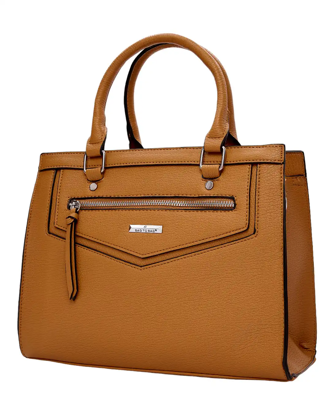 Τσάντα χειρός QR-23963 – Κάμελ