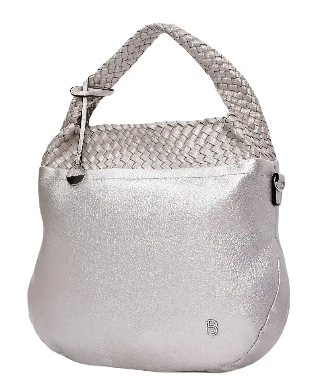 Τσάντα ώμου BY-31418 – Ασημί