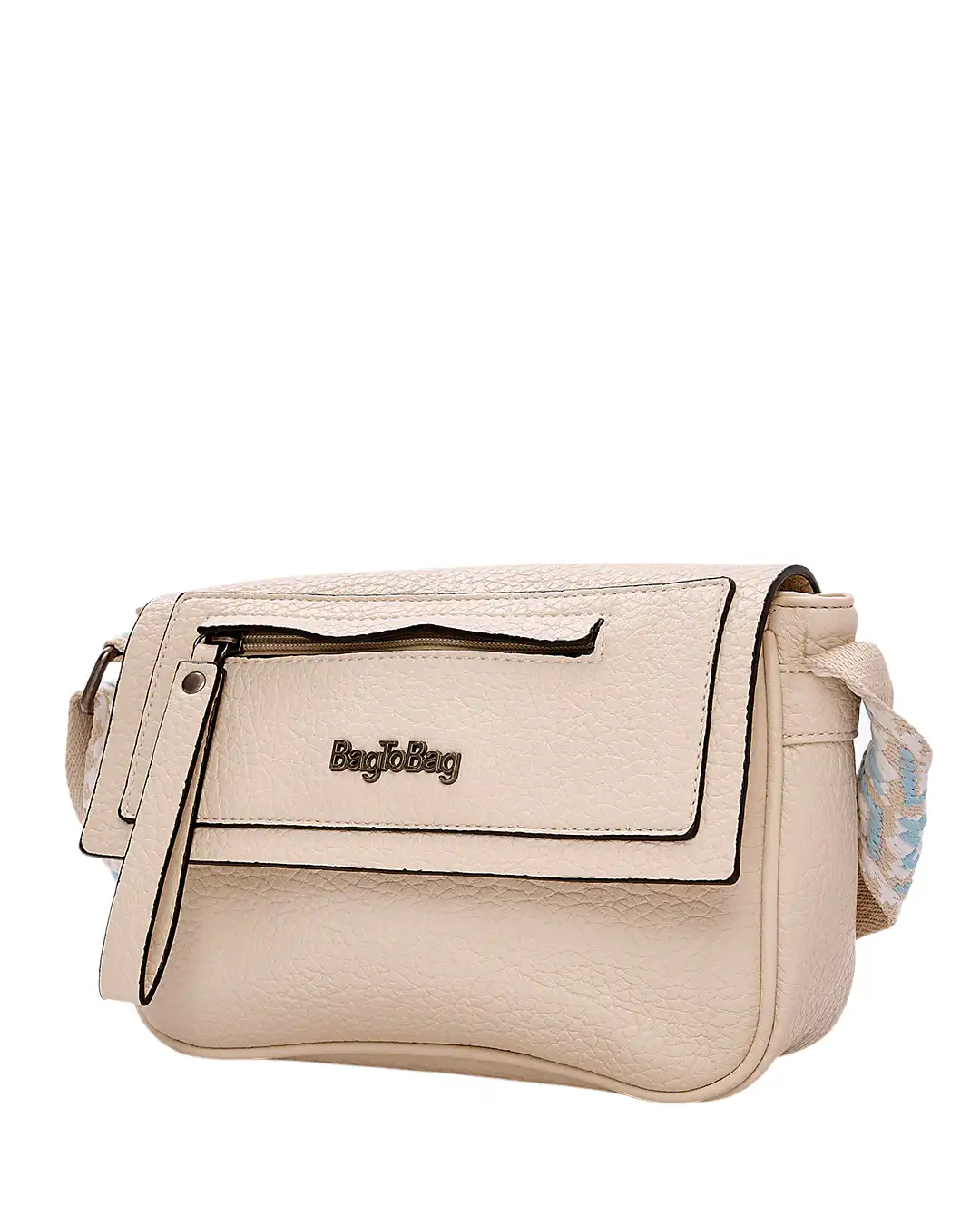 Τσάντα χιαστή W-6225 – Μπέζ