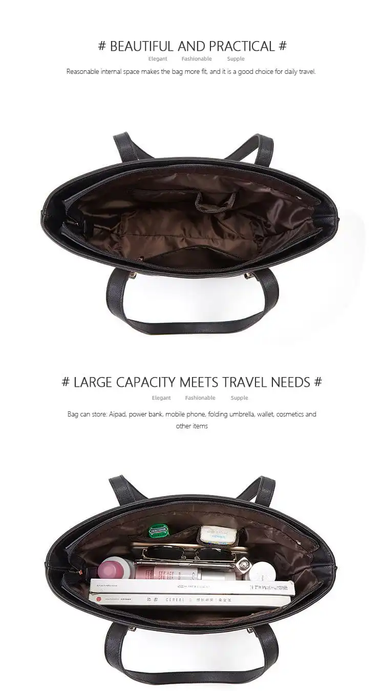 Γυναικείο σετ τσάντας χιαστί/ώμου/νεσεσέρ Cardinal 2003 black/gold