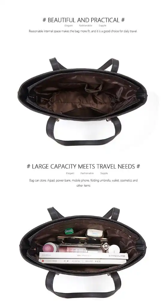 Γυναικείο σετ τσάντας χιαστί/ώμου/νεσεσέρ Cardinal 2003 white/black