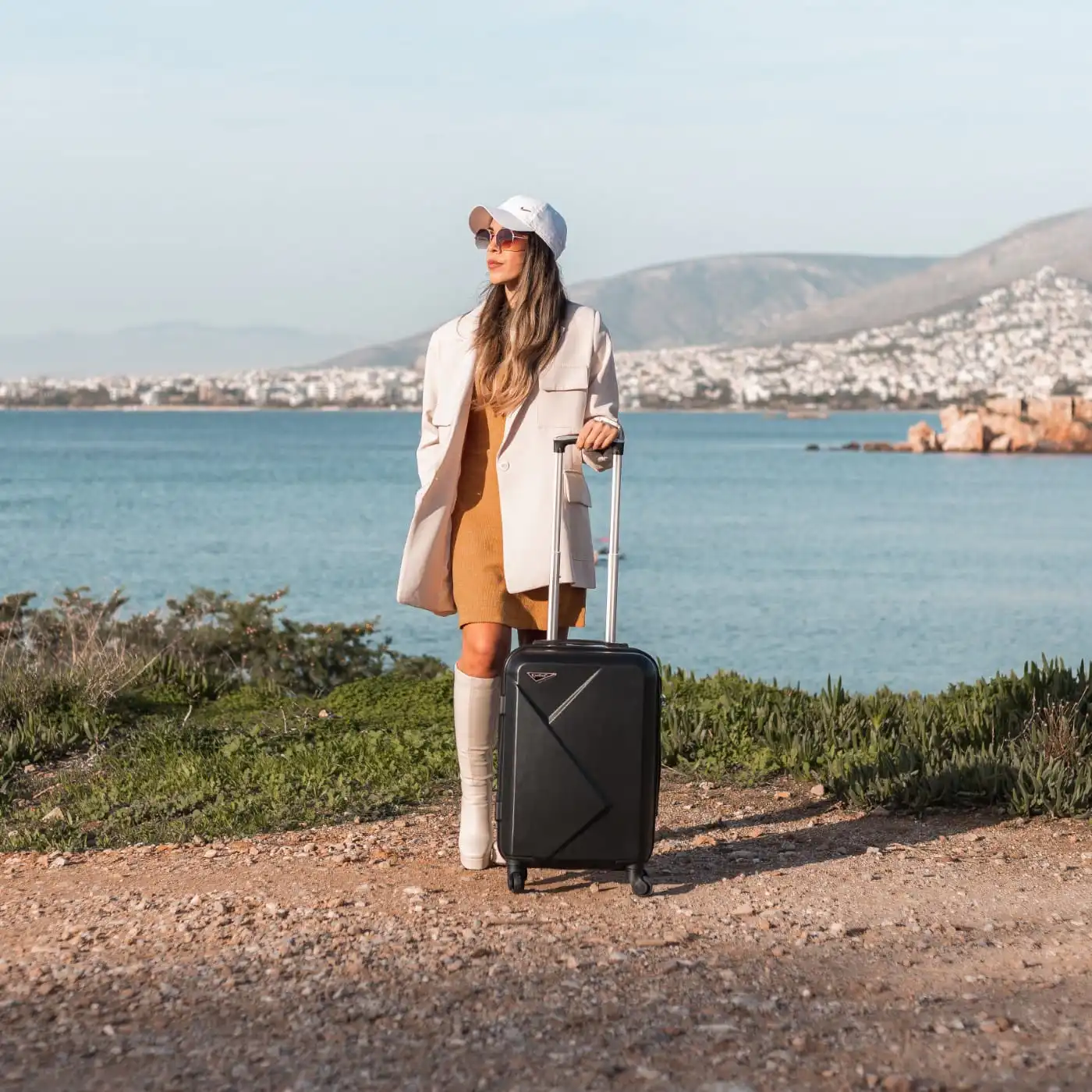 Βαλίτσα ταξιδιού Cardinal καμπίνας 2011/50cm μαύρη