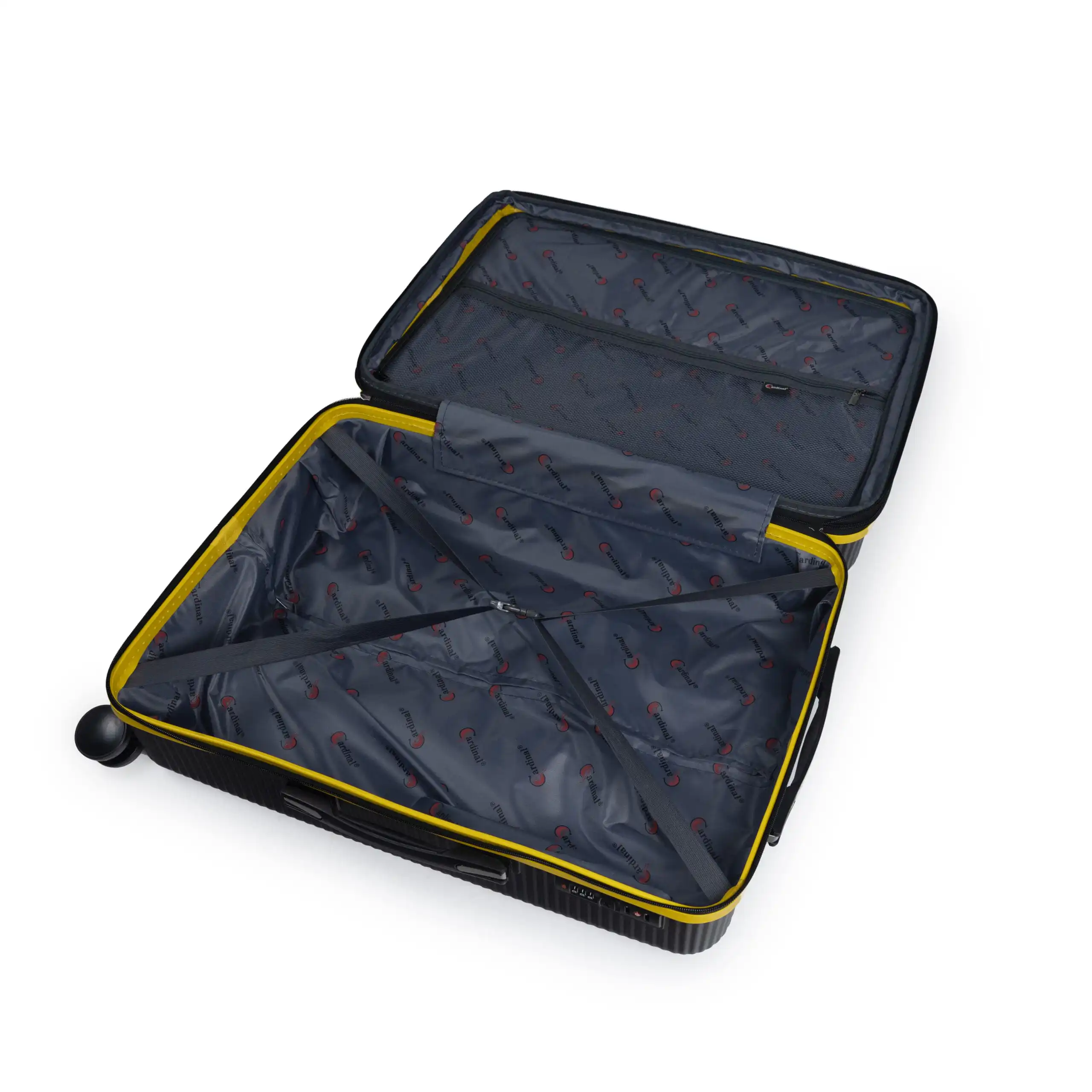 Βαλίτσα ταξιδιού Επεκτάσιμη Anniversary Cardinal (PP) μεσαία 2015/60μαύρο/κίτρινο