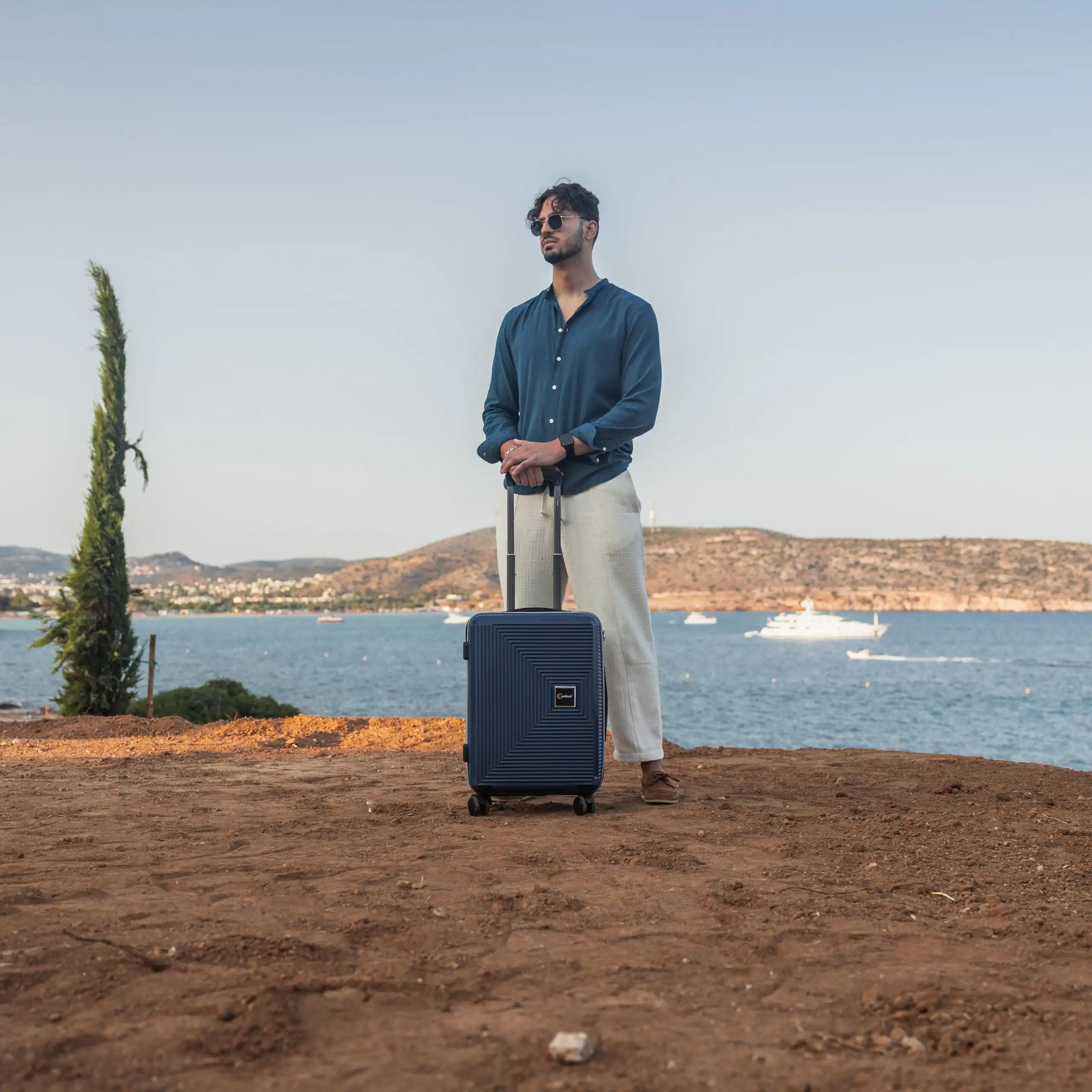 Βαλίτσα trolley Anniversary Cardinal (PP) καμπίνας 2015/50cm Σκούρο μπλέ