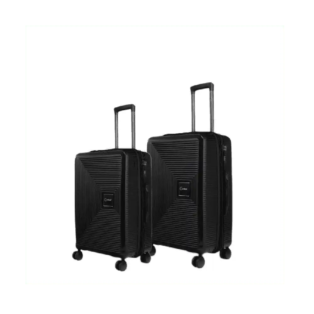 Βαλίτσες σετ Anniversary Cardinal (PP) μικρή μεσαία 2015 50/60 solid black