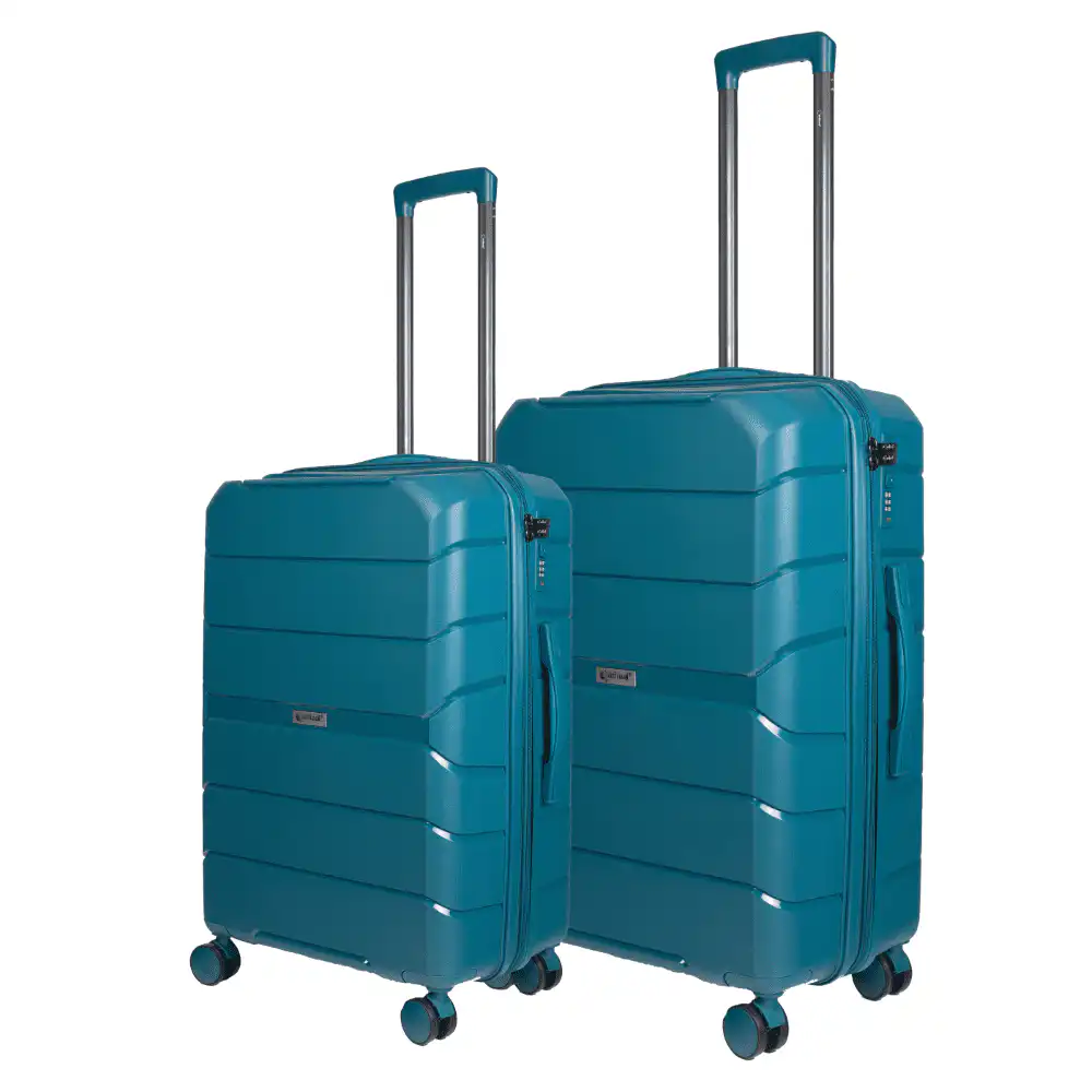 Βαλίτσες Ταξιδιού σετ Επεκτάσιμη Elusive Cardinal (PP) μεσαία/μεγάλη 2016/60/70 cm πετρόλ