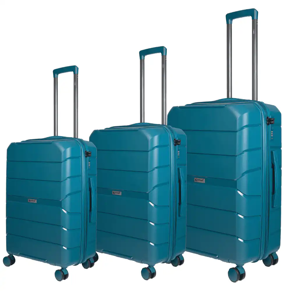 Βαλίτσες Ταξιδιού Επεκτάσιμη Elusive (σέτ 3 τεμαχίων) Cardinal (PP) 2016 πετρόλ