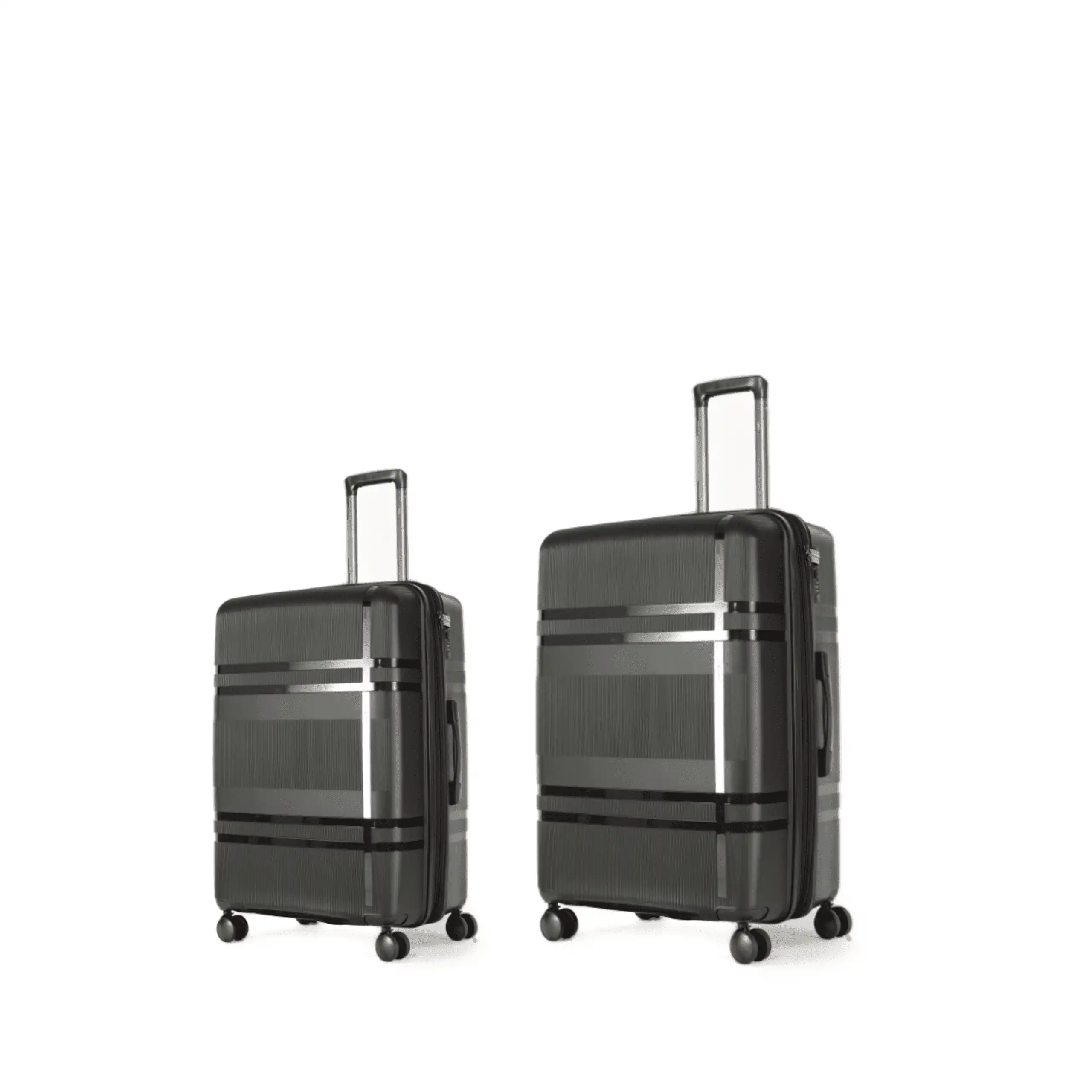 Βαλίτσες Σκληρές Άθραυστες Επεκτάσιμες Cardinal (PP) μικρή μεσαία 2017 50/60 μαύρο