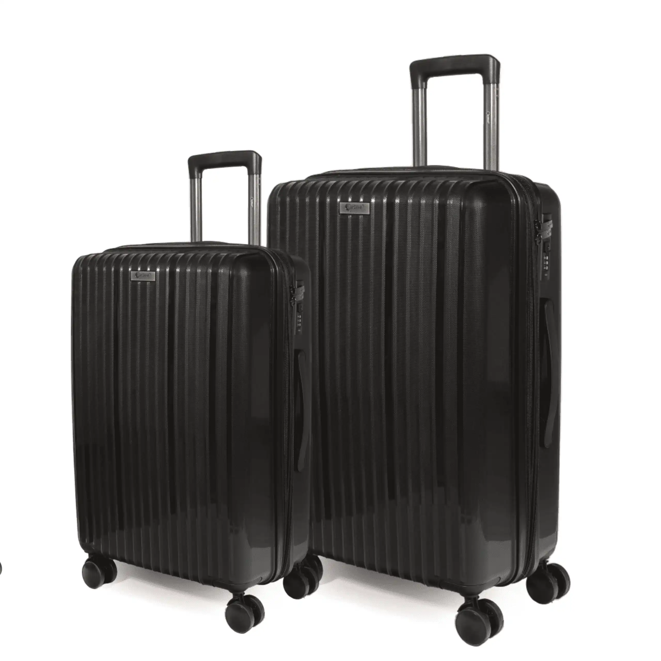 Βαλίτσες Ταξιδίου Άθραυστες Επεκτάσιμες Cardinal (PP) μεσαία/μεγάλη 2018/60/70 μαύρο