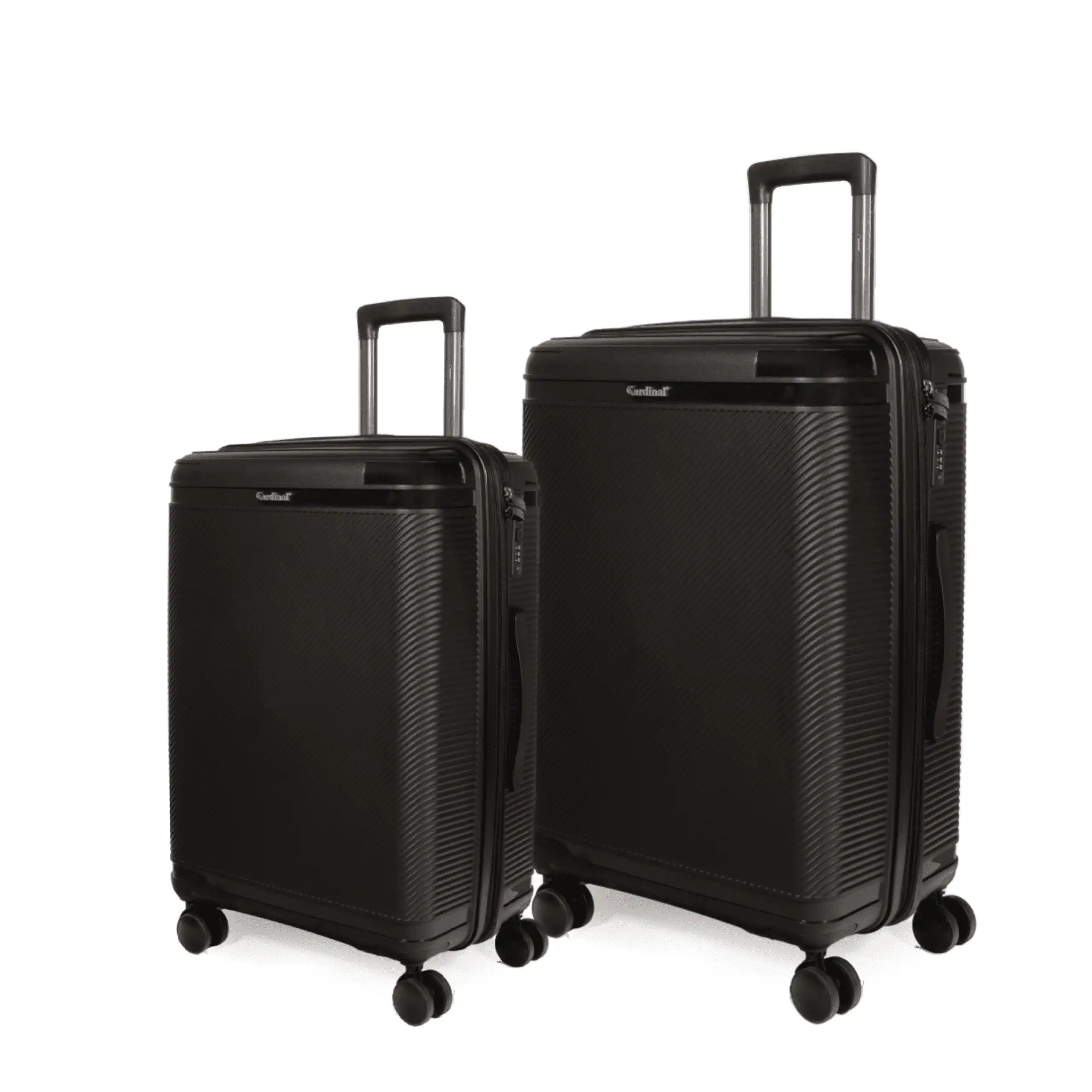 Βαλίτσες Σκληρές Επεκτάσιμες Cardinal (PP) μεσαία/μεγάλη 2019/60/70 μαύρο