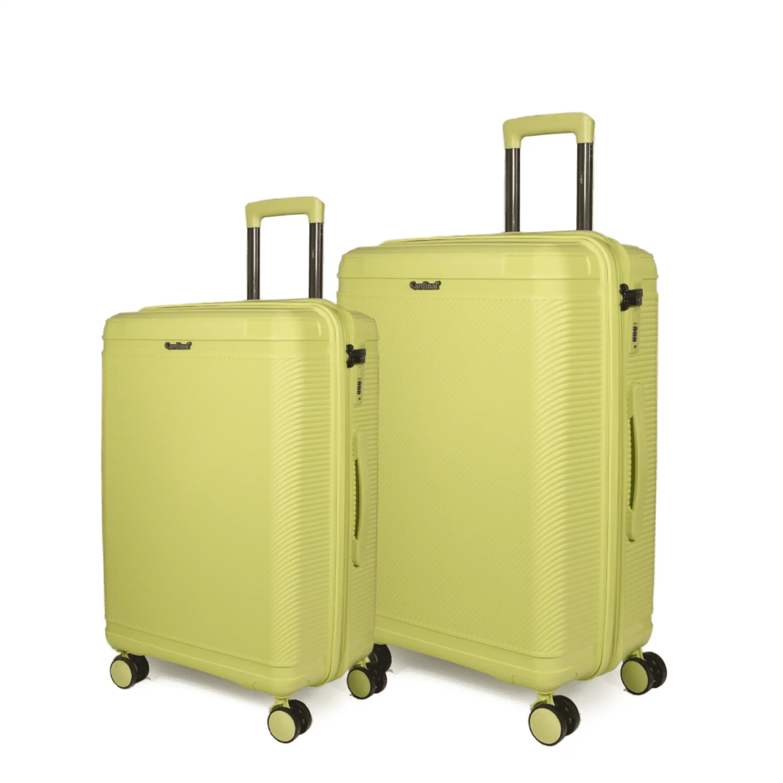Βαλίτσες Σκληρές Επεκτάσιμες Cardinal (PP) μεσαία μεγάλη 2019/60/70 lemon Yellow