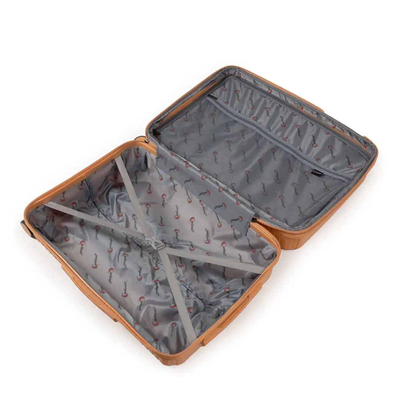 Βαλίτσες Σκληρές σετ 3 τεμαχίων Cardinal (PP) 2021 Πορτοκαλί