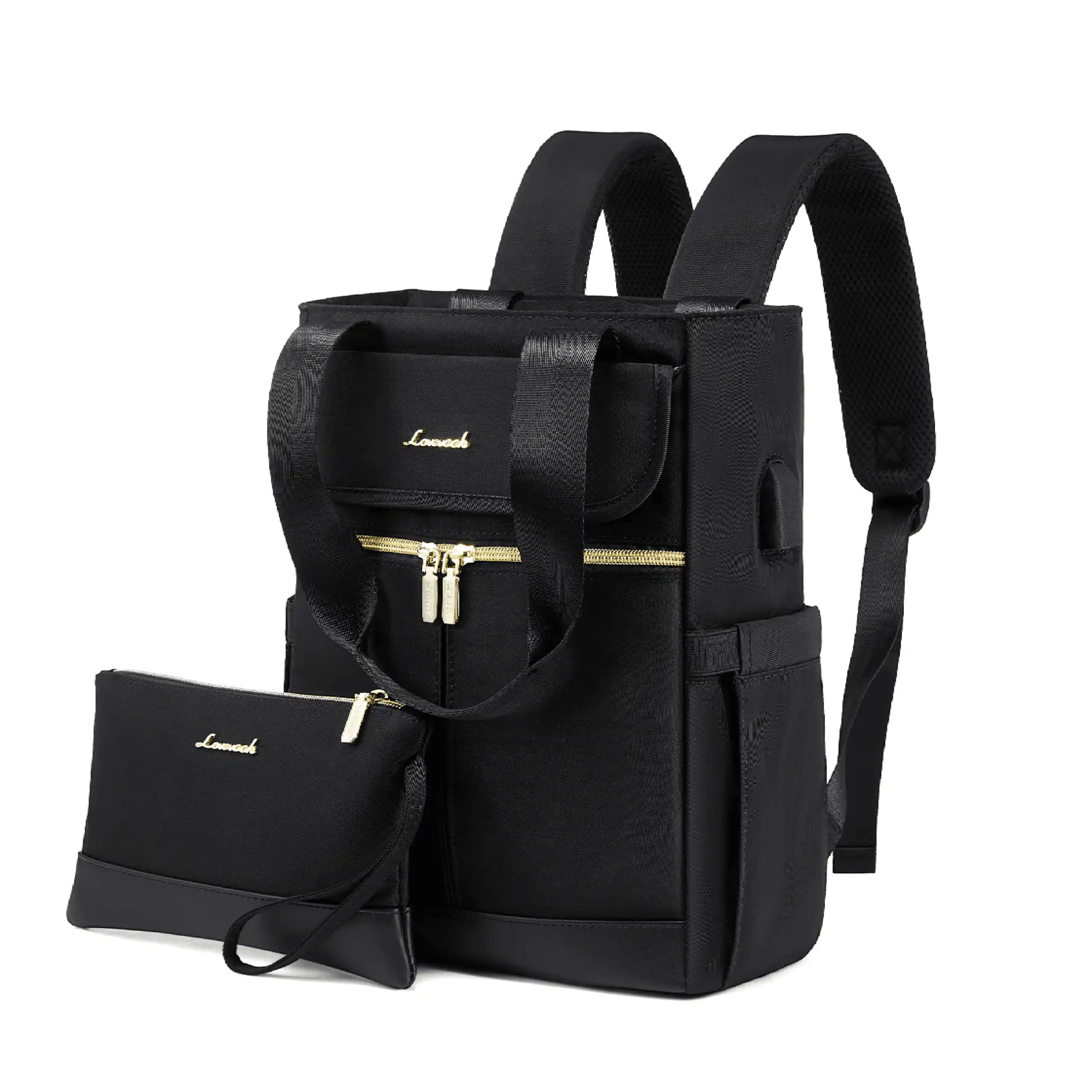 Γυναικείο Σετ Σακίδιο Φορητού Υπολογιστή τσάντα χειρός Lovevook 14” MB2031 black