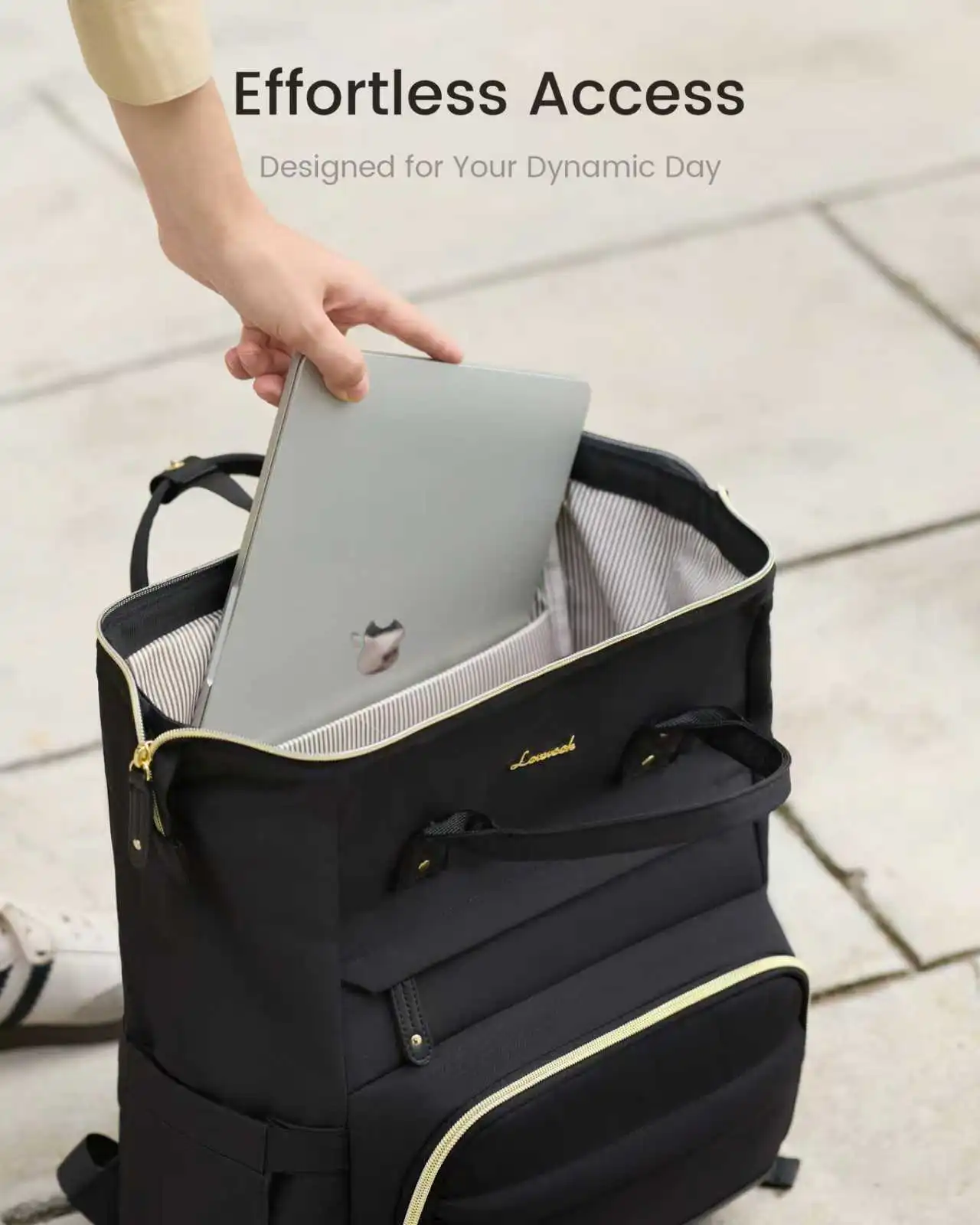 Γυναικείο Σακίδιο Φορητού Υπολογιστή Lovevook 15,6'' MB2046 Black