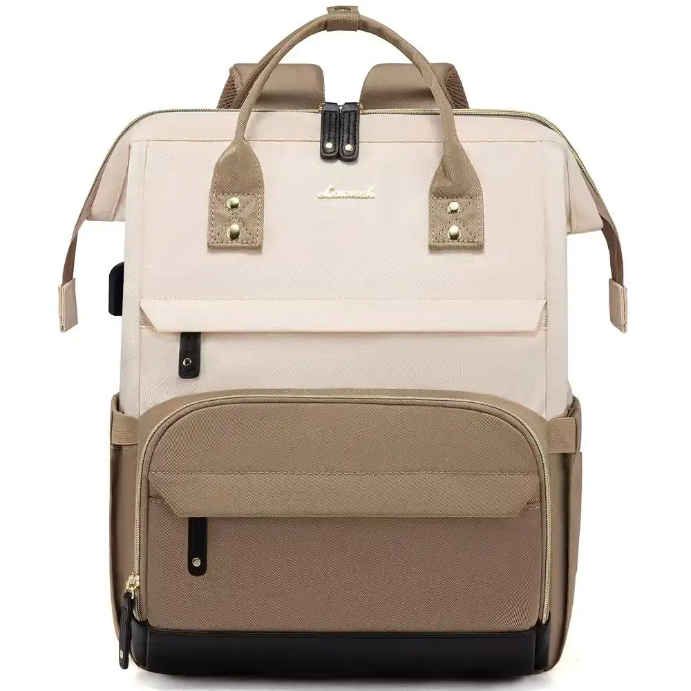Γυναικείο Σακίδιο Φορητού Υπολογιστή Lovevook 15,6'' MB2046 Beige/black/khaki