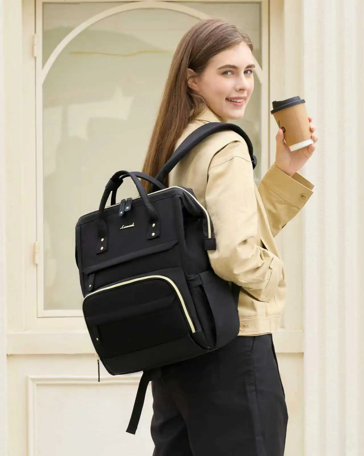 Γυναικείο Σακίδιο Φορητού Υπολογιστή Lovevook 15,6” MB2046 Black