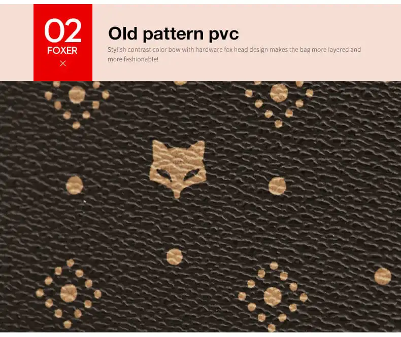 Γυναικείο πορτοφόλι/καρτοθήκη PVC Foxer 2161015F καφέ