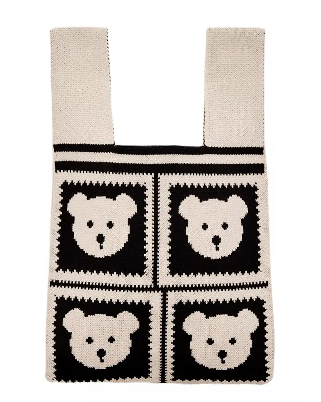 Τσαντάκι χειρός 22418 – Ασπρο/Μαύρο