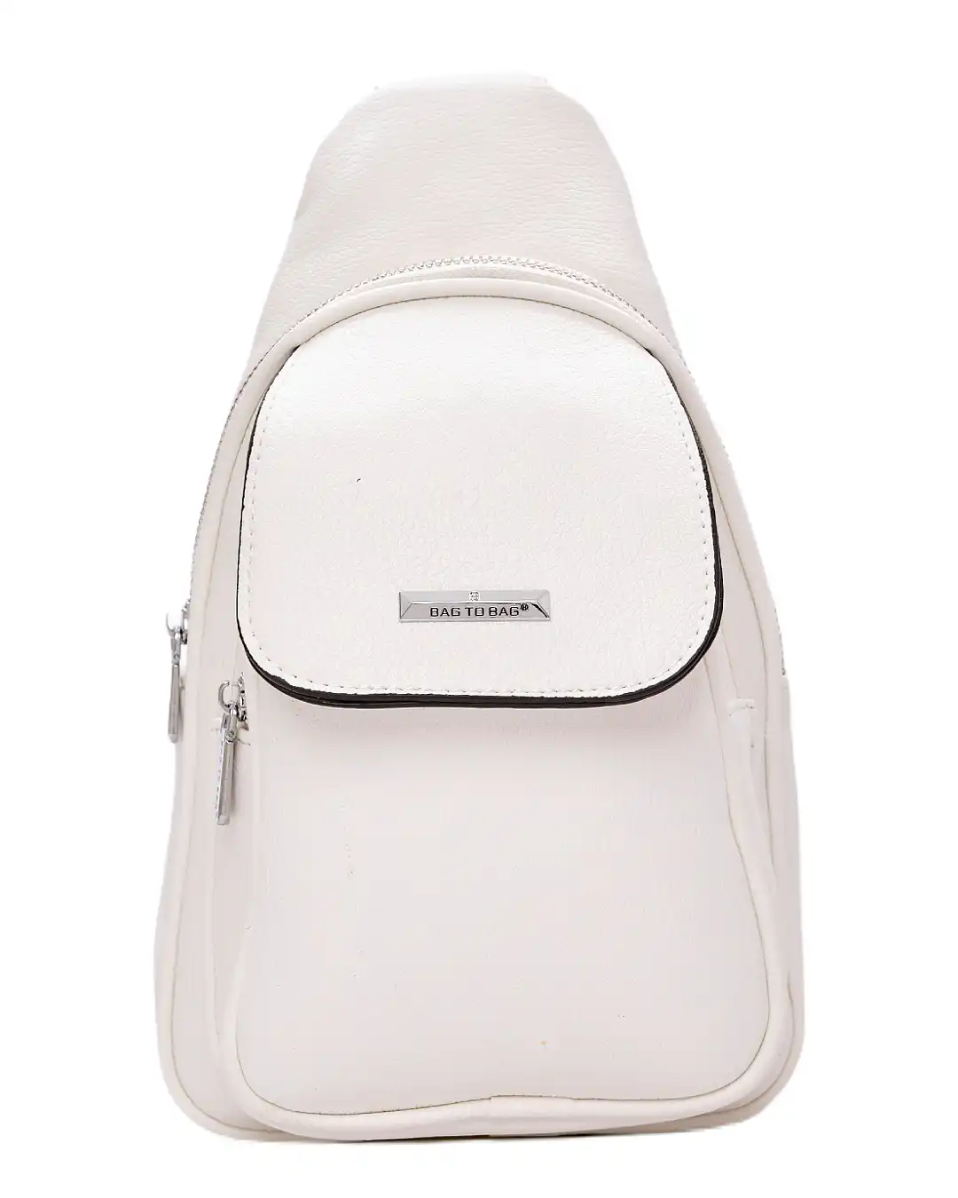 Τσαντάκι χιαστί QR-23971 – Ασπρο