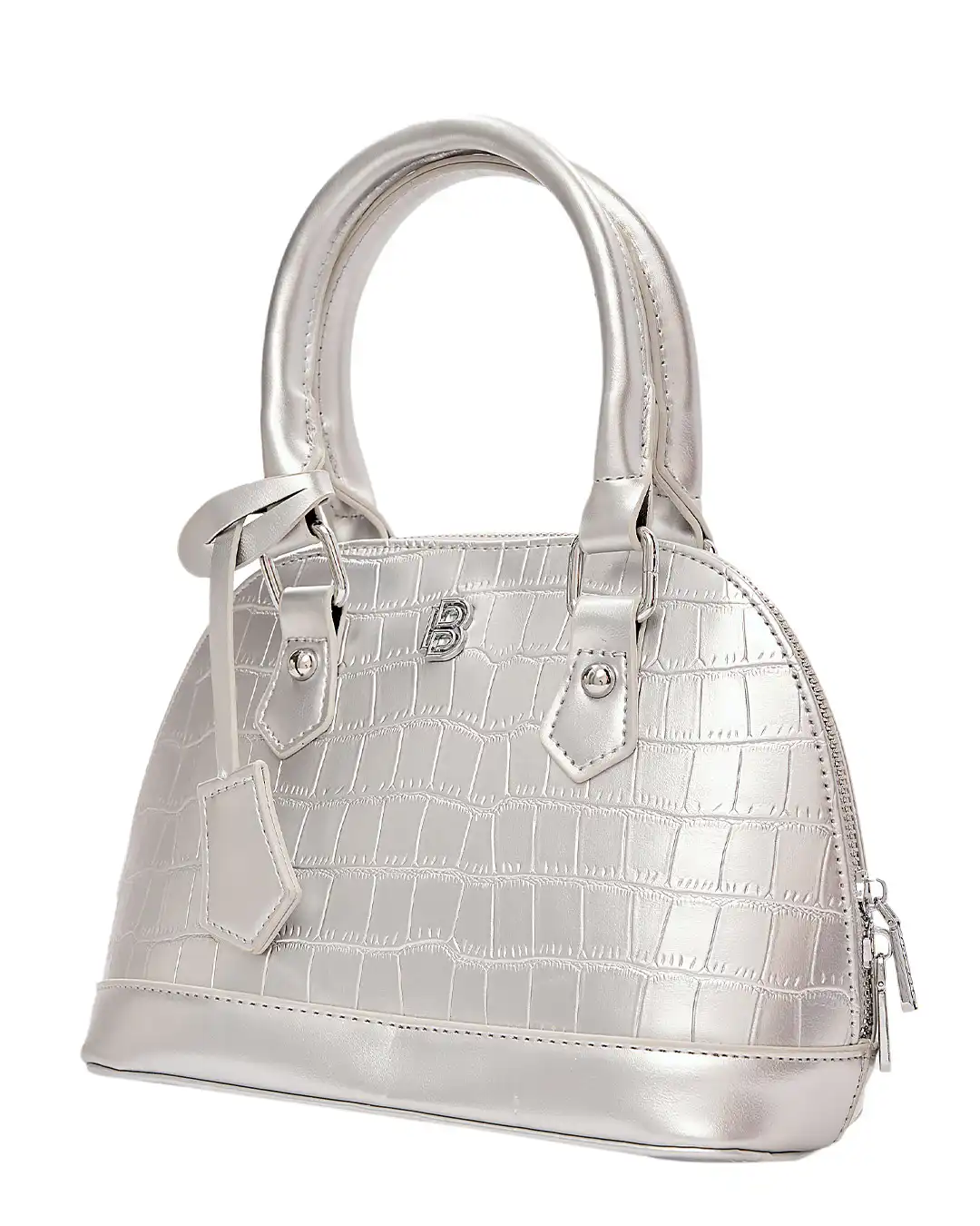 Τσάντα χειρός SW8942 – Ασημί