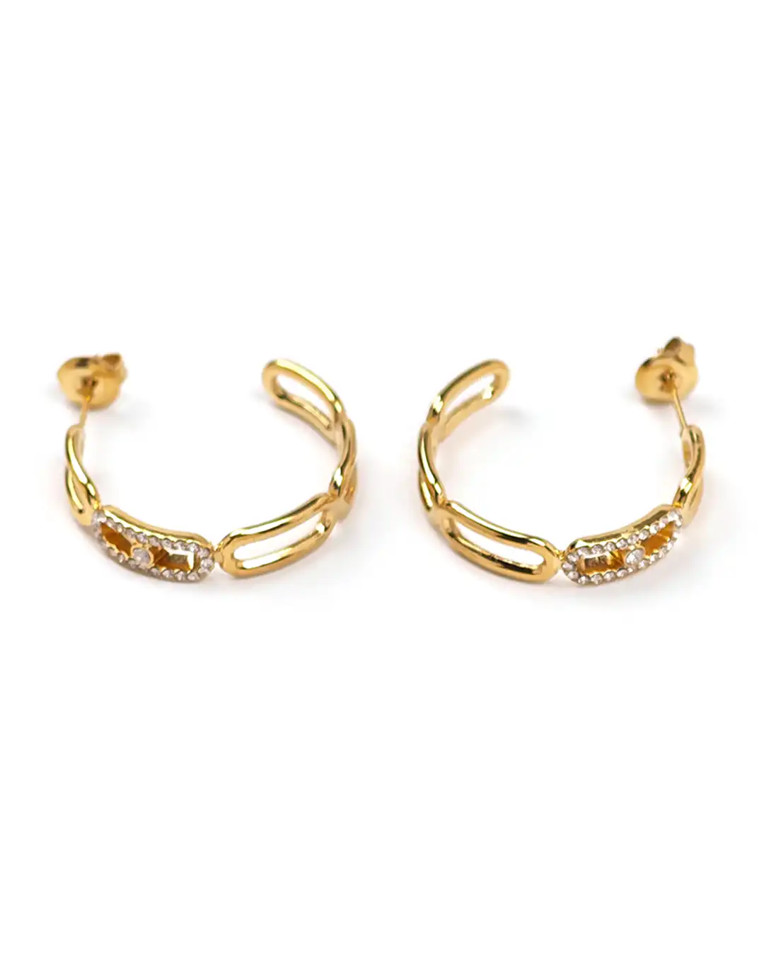 Σκουλαρίκι κρίκος AA-S247 – Χρυσό Σκουλαρίκι κρίκος AA-S247 – Χρυσό