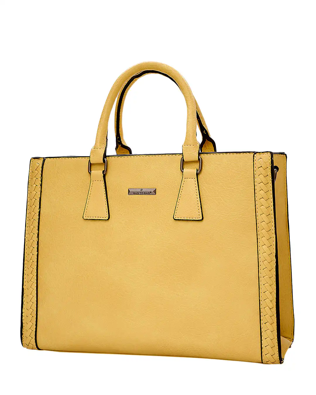 Τσάντα χειρός  QR-23956 – Κίτρινο