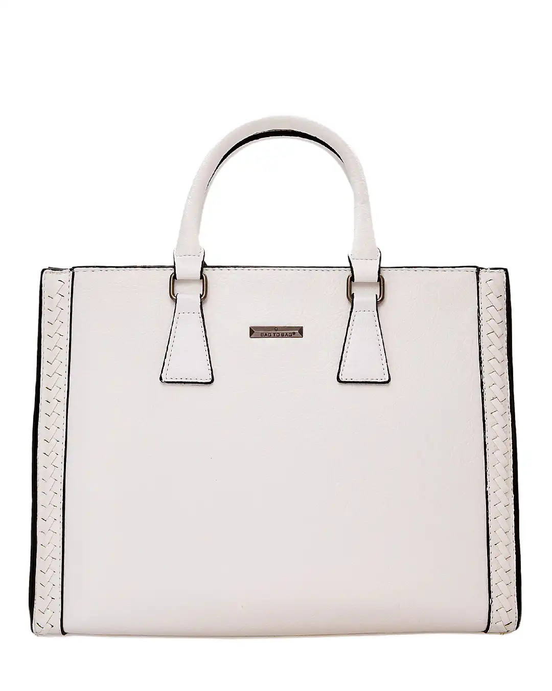 Τσάντα χειρός  QR-23956 – Ασπρο