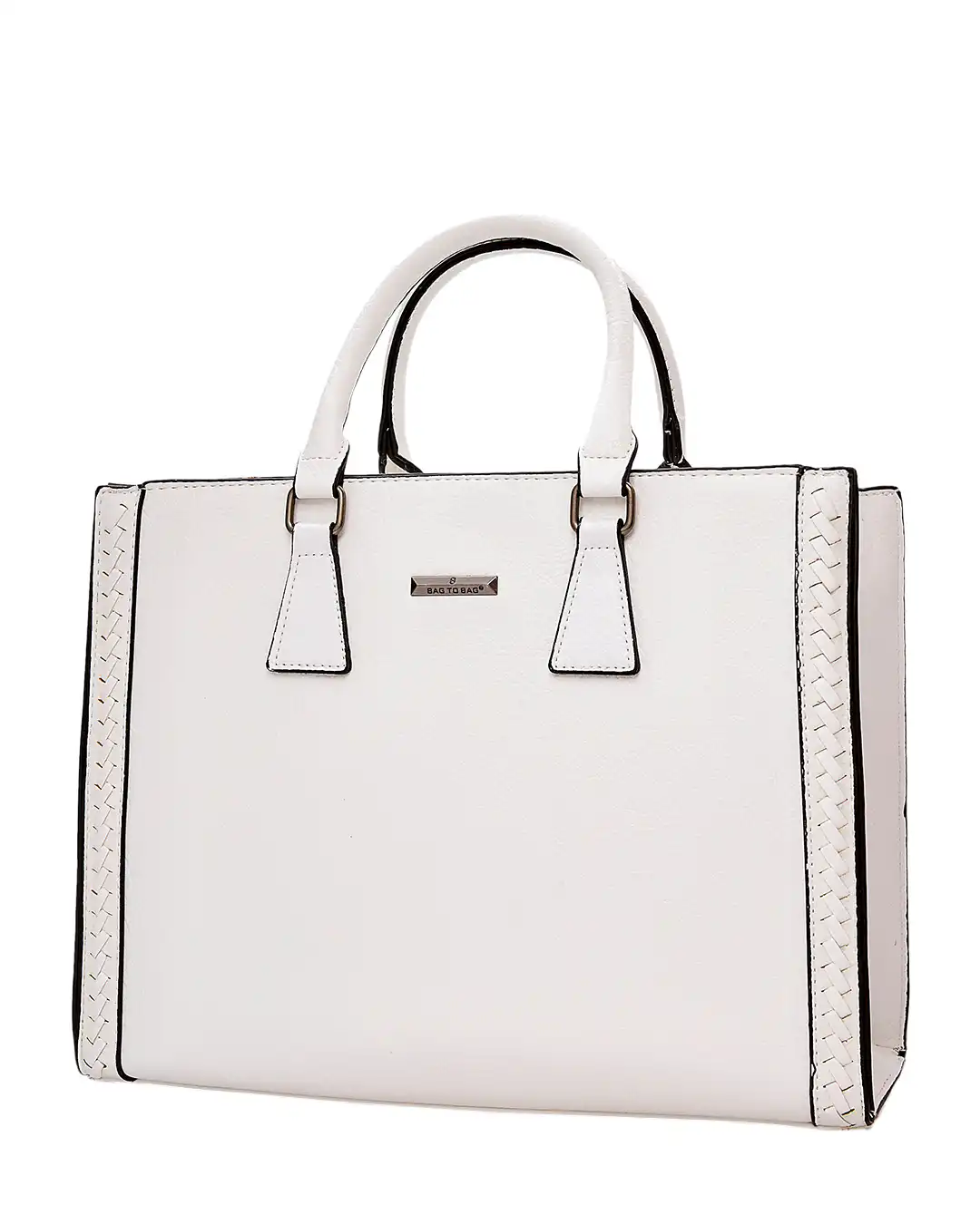 Τσάντα χειρός  QR-23956 – Ασπρο