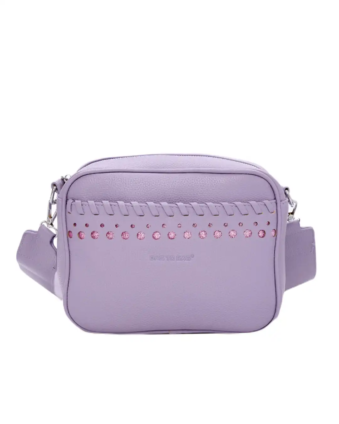 Τσάντάκι χιαστί KX2305 – Μώβ