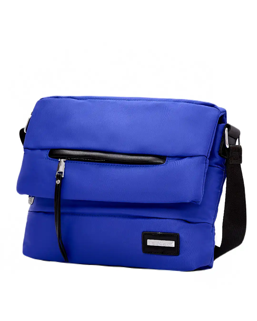 Τσάντα χιαστι με αδιάβροχο ύφασμα-KX2235 – Μπλέ