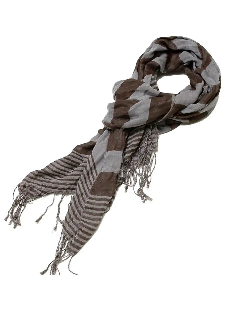 B' Κασκόλ 26-501-003 BROWN