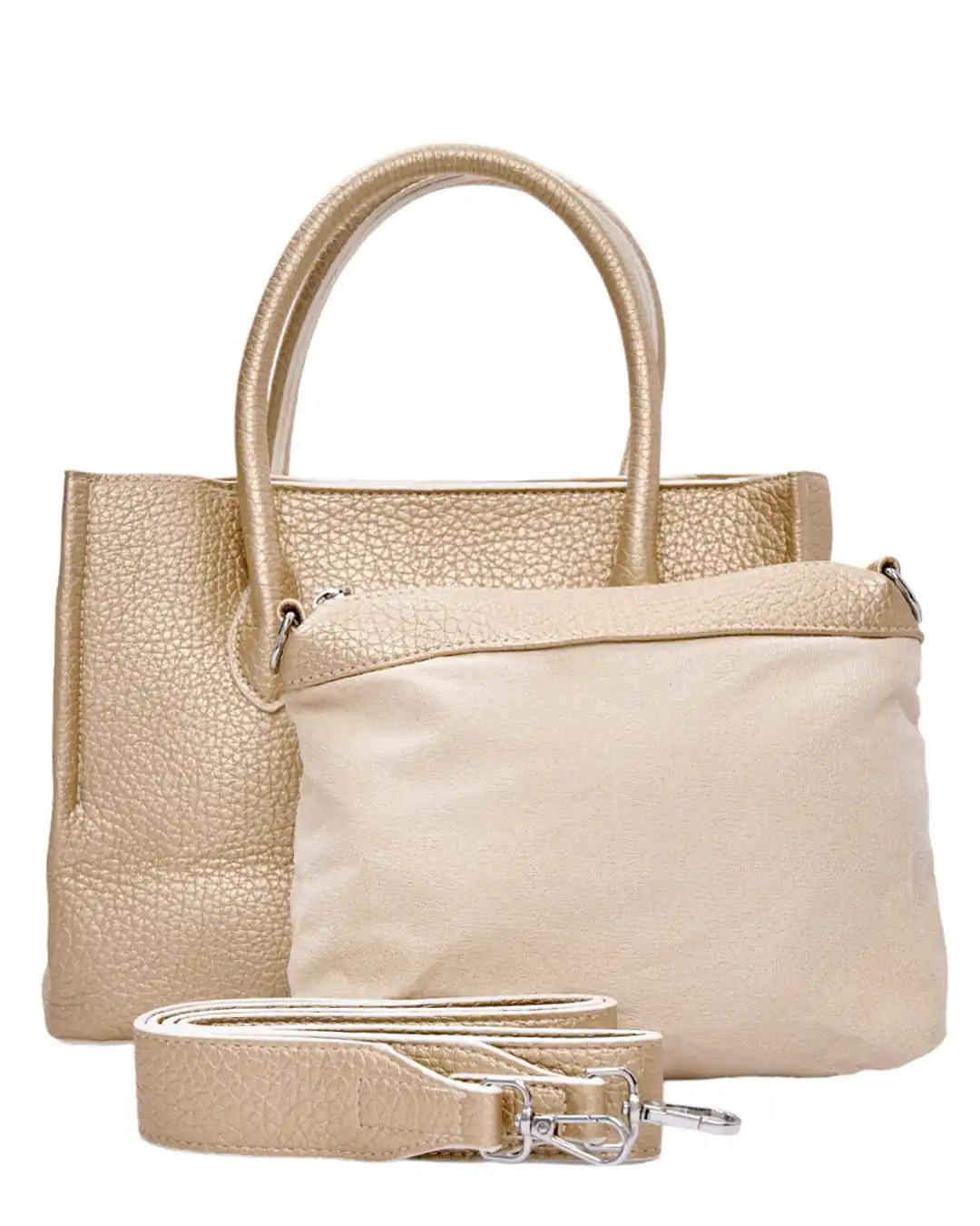 Τσάντα χειρός KX2309 - Χρυσό