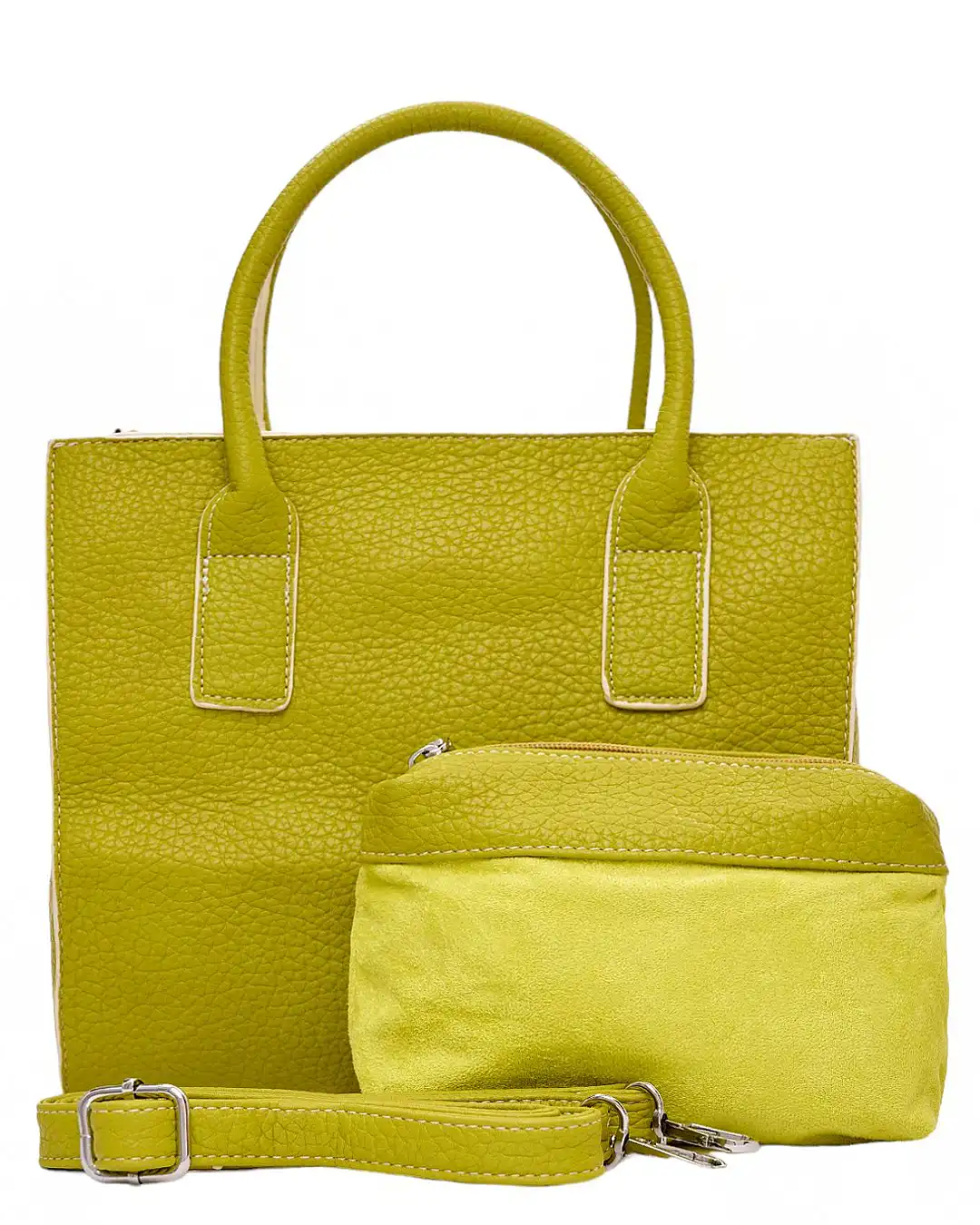 Τσάντα χειρός BY-31423 - Ανοιχτό Πράσινο