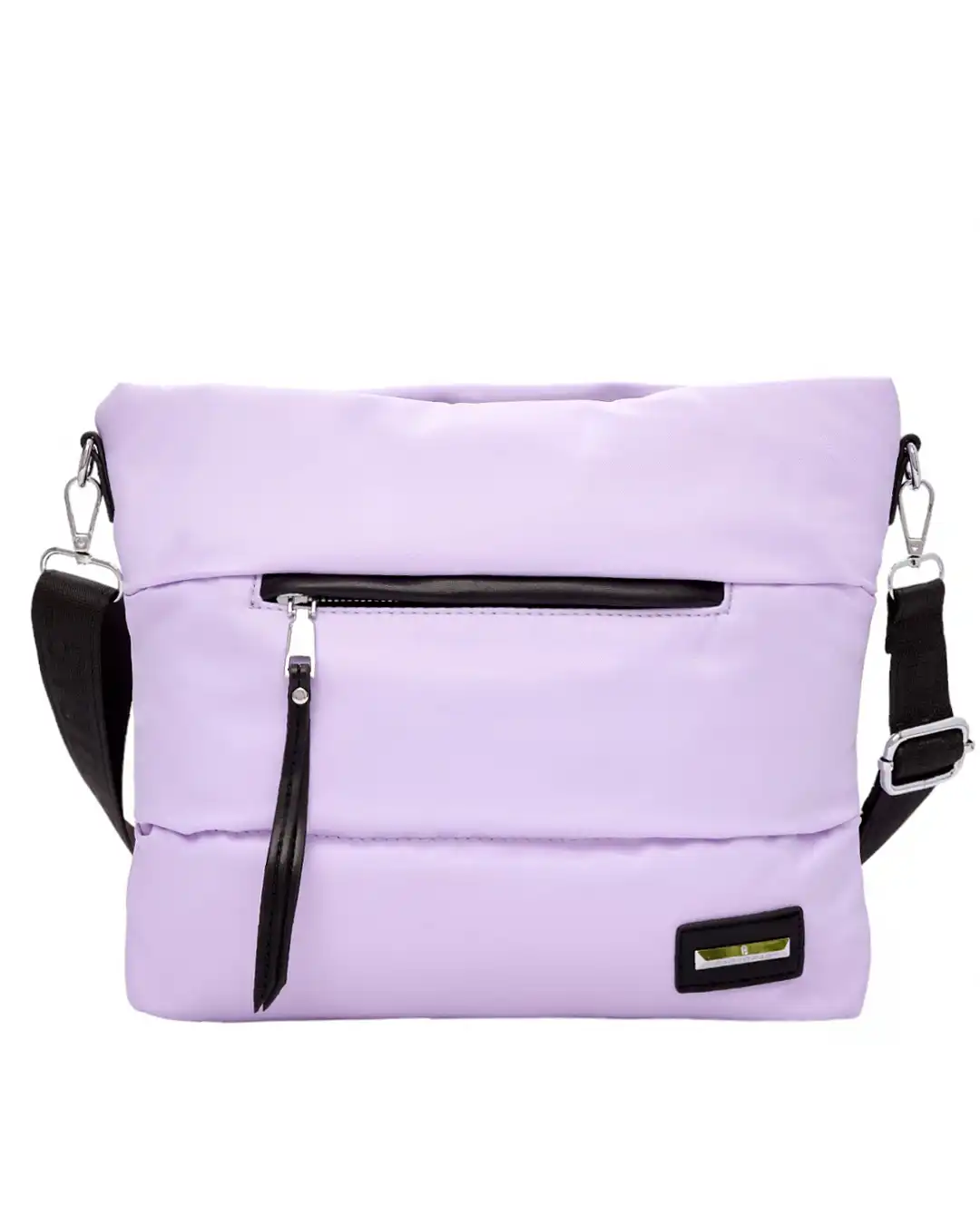 Τσάντα ώμου-χιαστί με αδιάβροχο ύφασμα-KX2236 – Μώβ