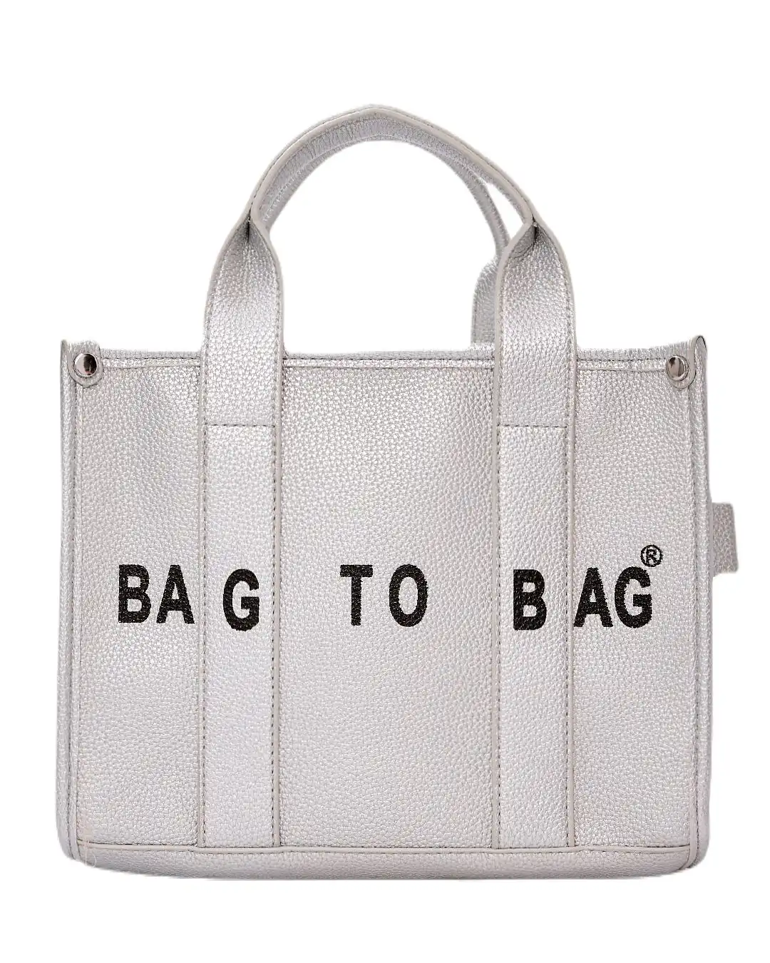Τσάντα χειρός SW8935 – Ασημί