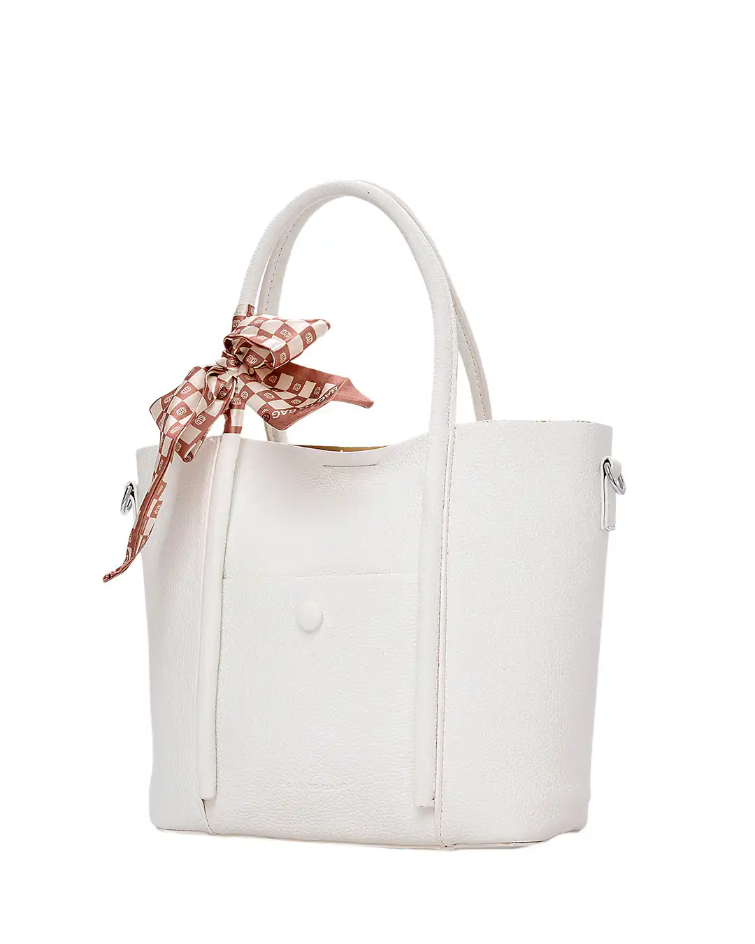 Τσάντα ώμου 0193# – Ασπρο