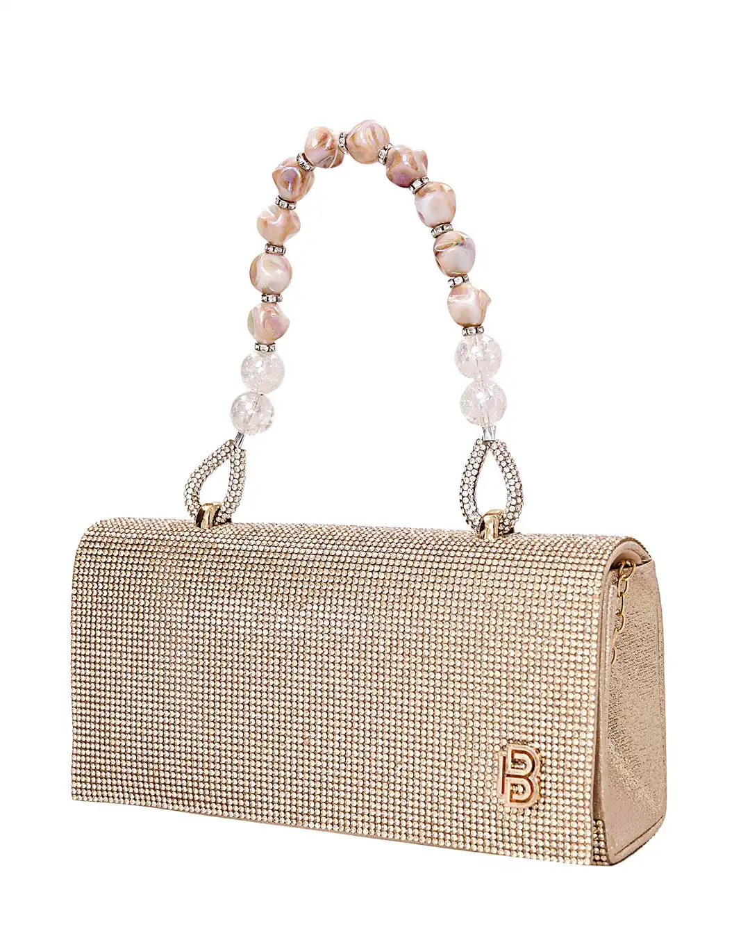 Τσάντα φάκελος clutch JH2211 – Χρυσό