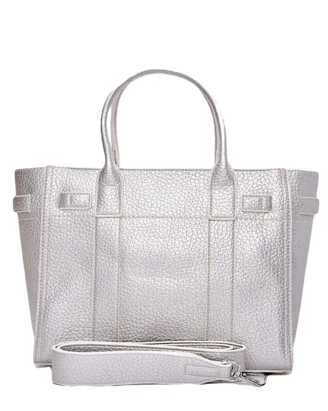 Τσάντα χειρός KX2311 - Ασημί